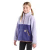 Langarm-Fleece-Armling mit Viertelreissverschluss für Mädchen (Kleinkinder/Kinder/Jugendliche)