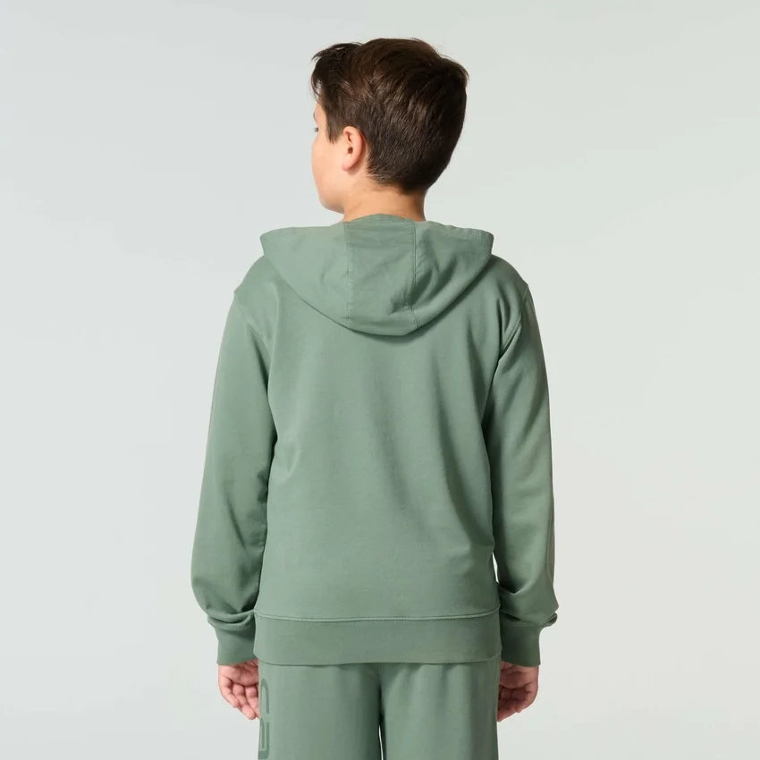 Langarm-Sweatshirt für Jungen, neu entwickelt, stückgefärbt (Kinder/Jugendliche)