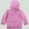 Langarm-Sweatshirt für Kinder mit halbem Reissverschluss, im Garment-Dye-Verfahren gefärbt (Baby/Kleinkind)