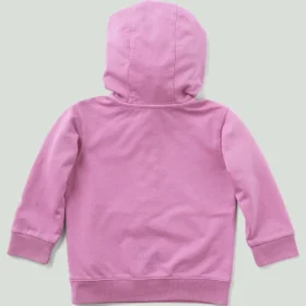 Langarm-Sweatshirt für Kinder mit halbem Reissverschluss, im Garment-Dye-Verfahren gefärbt (Baby/Kleinkind)