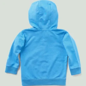 Langarm-Sweatshirt für Kinder mit halbem Reissverschluss, im Garment-Dye-Verfahren gefärbt (Baby/Kleinkind)