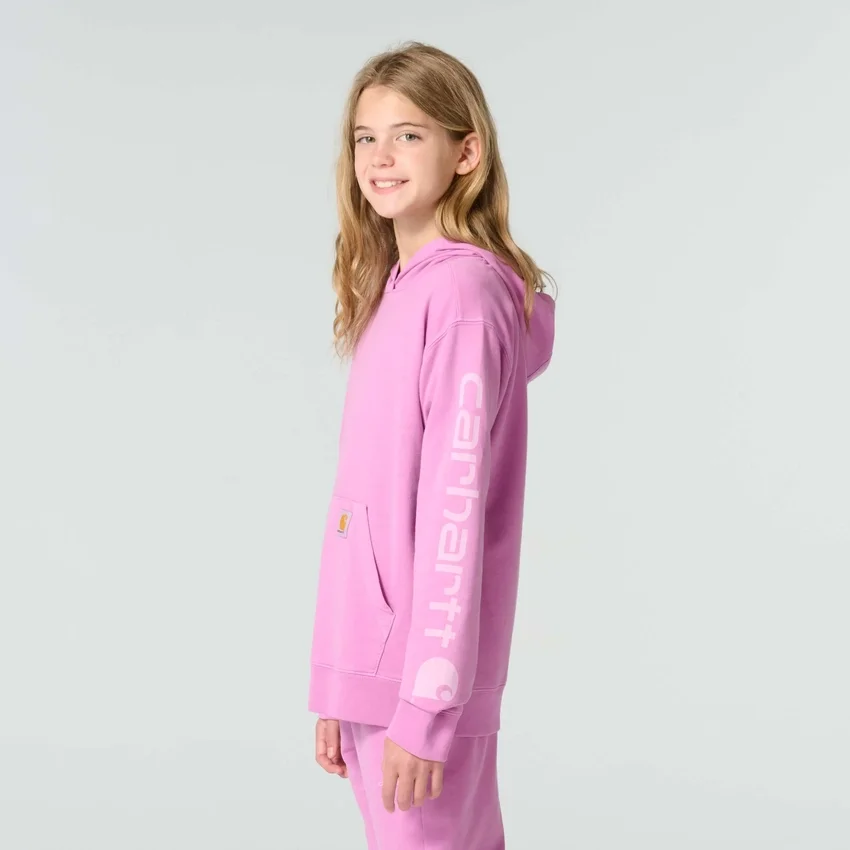Langarm-Sweatshirt für Mädchen, «Re-Engineered Garment Dye» (Kinder/Jugend)
