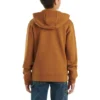 Langarm-Sweatshirt mit durchgehendem Reissverschluss und Logo für Jungen (Kinder/Jugendliche)