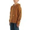 Langarm-Sweatshirt mit durchgehendem Reissverschluss und Logo für Jungen (Kinder/Jugendliche)