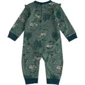 Langärmelige bedruckte Overall-Armlinge für Mädchen (Baby)