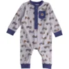 Langärmelige Henley-Overall-Armlinge für Mädchen (Baby)