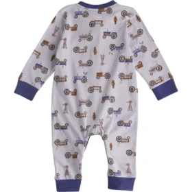 Langärmelige Henley-Overall-Armlinge für Mädchen (Baby)