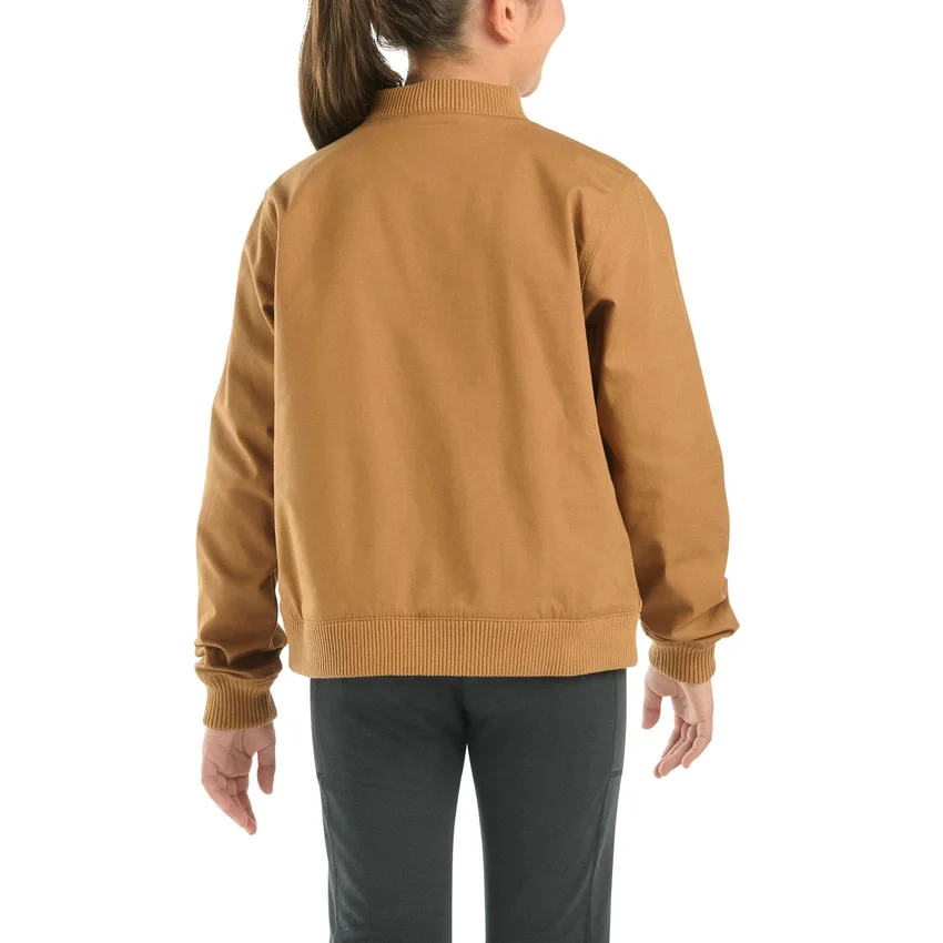 Langärmelige Rugged Flex®-Canvasjacke für Mädchen (Kinder/Jugendliche)