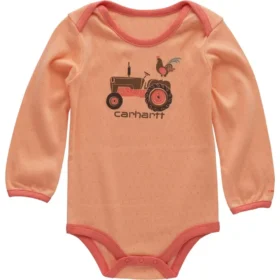Langärmelige Traktor-Body für Mädchen (Baby)