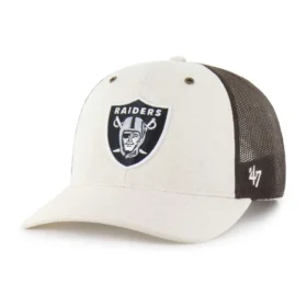 Las Vegas Raiders '47 Ungefärbte Trucker-Kappe, lockere Passform