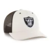 Las Vegas Raiders '47 Ungefärbte Trucker-Kappe, lockere Passform