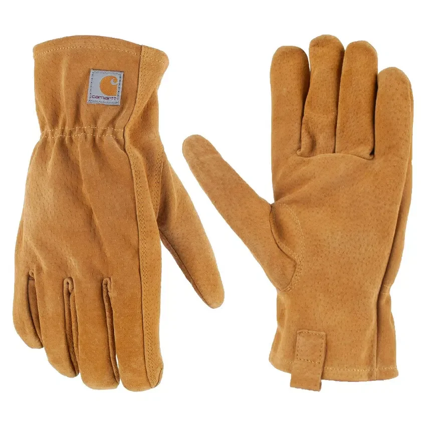 Lederhandschuhe mit offenem Bündchen
