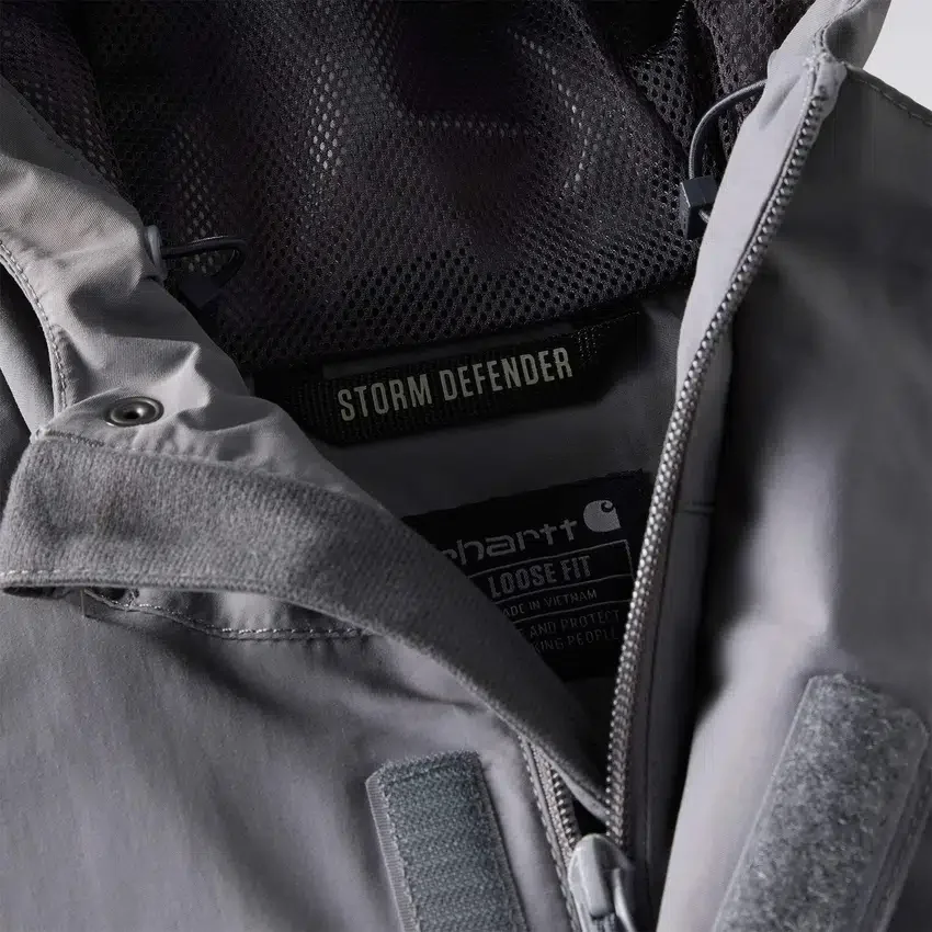 Leichte, atmungsaktive und wasserdichte Herren-Regenjacke «Bayou»: Storm Defender Jacke