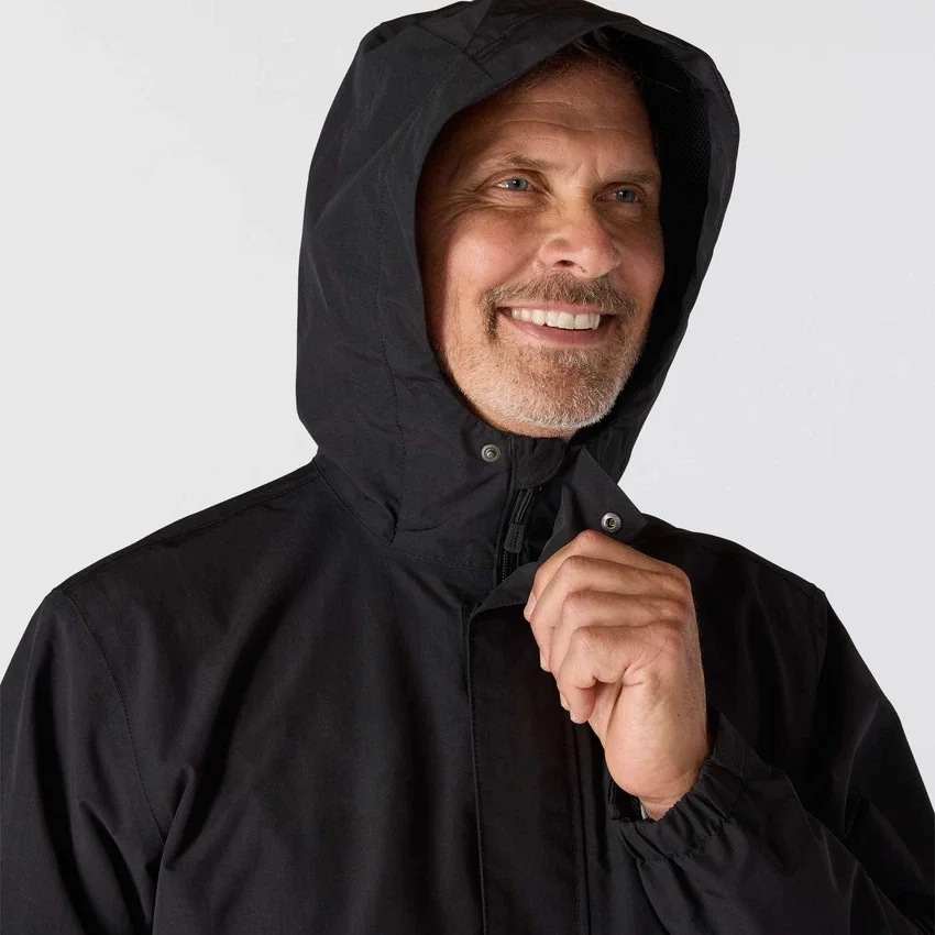Leichte, atmungsaktive und wasserdichte Herren-Regenjacke «Bayou»: Storm Defender Jacke