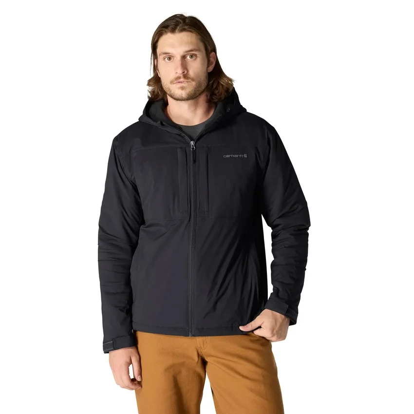 Leichte, elastische, DWR-beschichtete und isolierte Herrenjacke in lockerer Passform