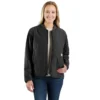 Leichte, mit Sherpa gefütterte, isolierte und wasserabweisende Damenjacke «Rockford» – Rain Defender Jacke