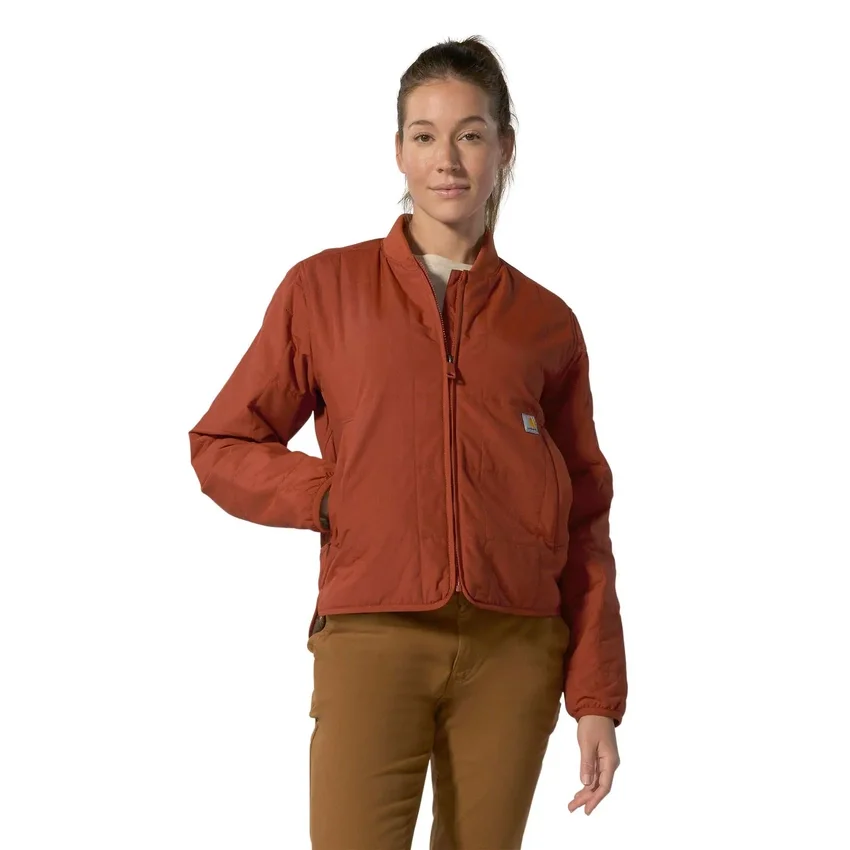 Leichte, mit Sherpa gefütterte, isolierte und wasserabweisende Damenjacke «Rockford» – Rain Defender Jacke