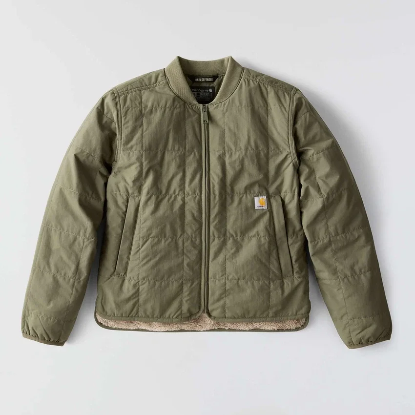 Leichte, mit Sherpa gefütterte, isolierte und wasserabweisende Damenjacke «Rockford» – Rain Defender Jacke