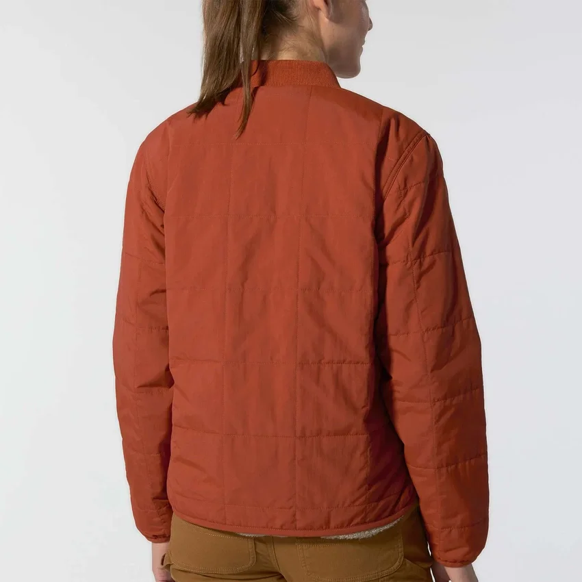 Leichte, mit Sherpa gefütterte, isolierte und wasserabweisende Damenjacke «Rockford» – Rain Defender Jacke