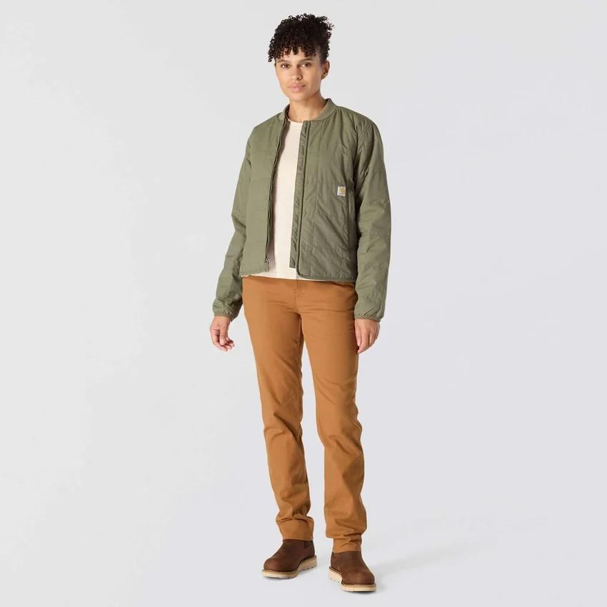 Leichte, mit Sherpa gefütterte, isolierte und wasserabweisende Damenjacke «Rockford» – Rain Defender Jacke