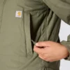 Leichte, mit Sherpa gefütterte, isolierte und wasserabweisende Damenjacke «Rockford» – Rain Defender Jacke