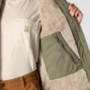 Leichte, mit Sherpa gefütterte, isolierte und wasserabweisende Damenjacke «Rockford» – Rain Defender Jacke