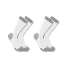 Leichte, strapazierfähige Crew-Socken, 2er-Pack