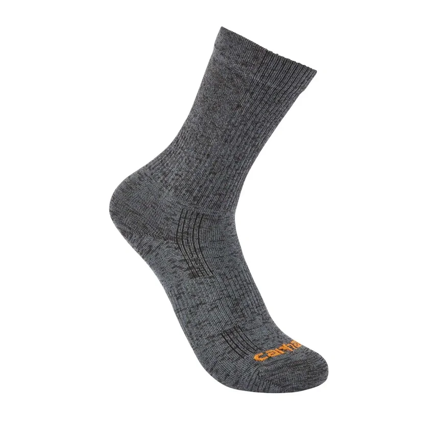 Leichte, strapazierfähige Crew-Socken für Damen aus einer Nylon-Synthetik-Mischung