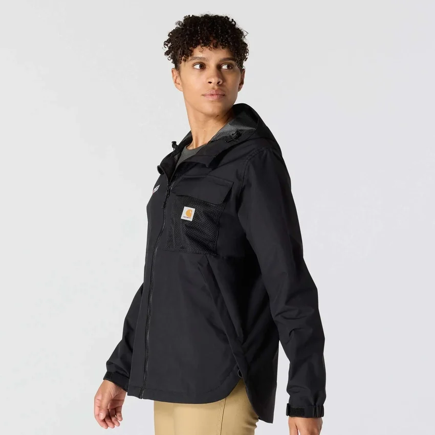 Leichte, zusammenpackbare, wasserdichte Damen-Regenjacke «Monterey»: Storm Defender Jacke