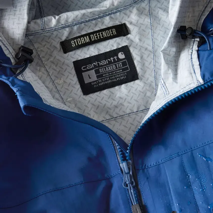 Leichte, zusammenpackbare, wasserdichte Herren-Regenjacke «Monterey»: Storm Defender Jacke