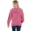 Leichter, locker sitzender Tencel-Hoodie mit Logo-Grafik für Damen