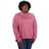 Leichter, locker sitzender Tencel-Hoodie mit Logo-Grafik für Damen