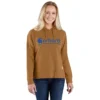 Leichter Tencel-Hoodie für Damen mit lockerem Schnitt und Grafikprint