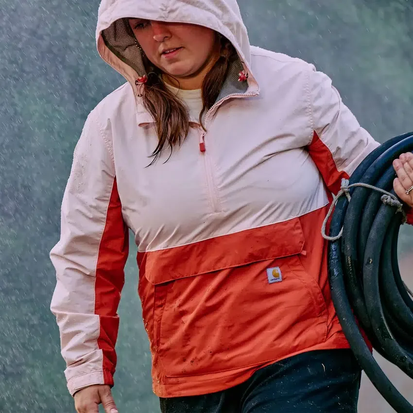 Leichter, wasserabweisender Rockford-Anorak für Damen – Rain Defender-Jacke