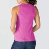 Leichtes, atmungsaktives Tencel-Tanktop für Damen mit Rippmuster