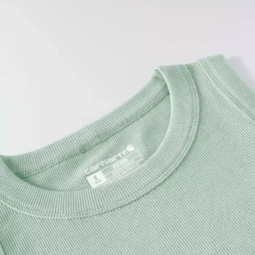 Leichtes, atmungsaktives Tencel-Tanktop für Damen mit Rippmuster
