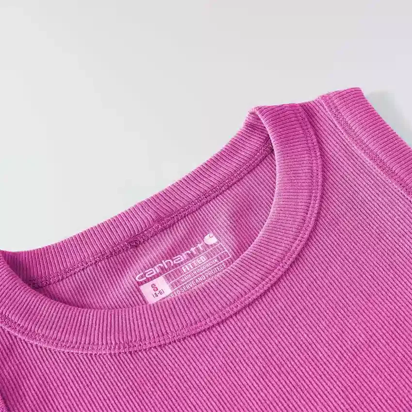Leichtes, atmungsaktives Tencel-Tanktop für Damen mit Rippmuster