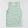 Leichtes, atmungsaktives Tencel-Tanktop für Damen mit Rippmuster