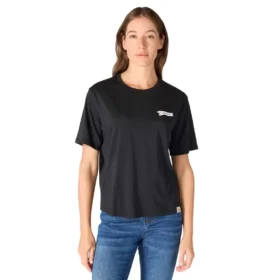 Leichtes Tencel-Hemd für Damen mit Wimpel-Motiv
