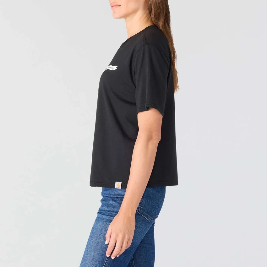Leichtes Tencel-Hemd für Damen mit Wimpel-Motiv