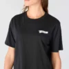 Leichtes Tencel-Hemd für Damen mit Wimpel-Motiv