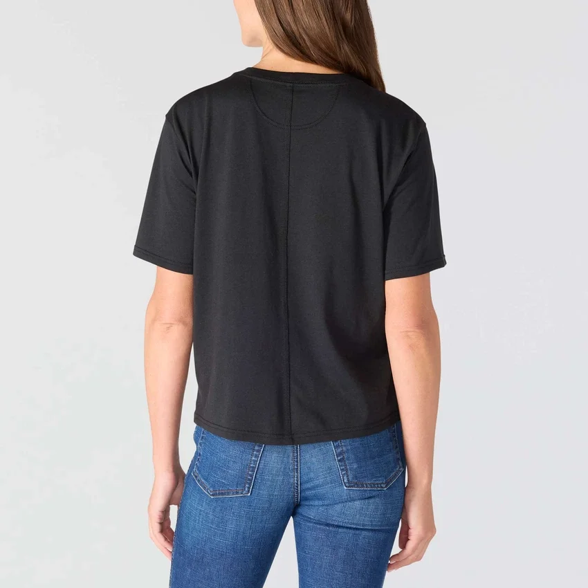 Leichtes Tencel-Hemd für Damen mit Wimpel-Motiv