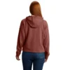 Leichtes Tencel-Hoodie mit durchgehendem Reissverschluss für Damen