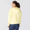 Leichtes Tencel-Hoodie mit durchgehendem Reissverschluss für Damen