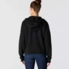 Leichtes Tencel-Hoodie mit durchgehendem Reissverschluss für Damen