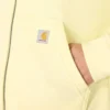 Leichtes Tencel-Hoodie mit durchgehendem Reissverschluss für Damen
