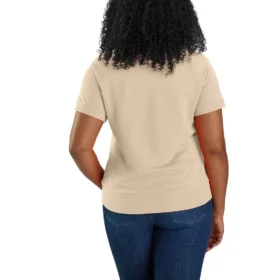 Leichtes Tencel-Sweatshirt für Damen mit lockerer Passform aus French Terry und kurzen Armlingen