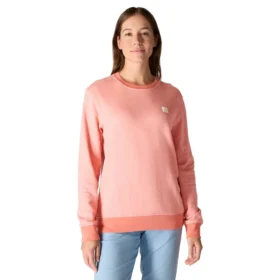 Leichtes Tencel-Sweatshirt mit Rundhalsausschnitt für Damen