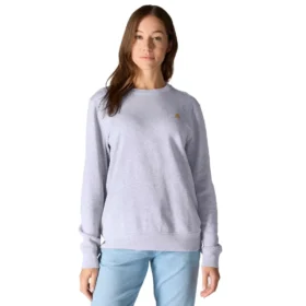 Leichtes Tencel-Sweatshirt mit Rundhalsausschnitt für Damen