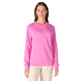 Leichtes Tencel-Sweatshirt mit Rundhalsausschnitt für Damen